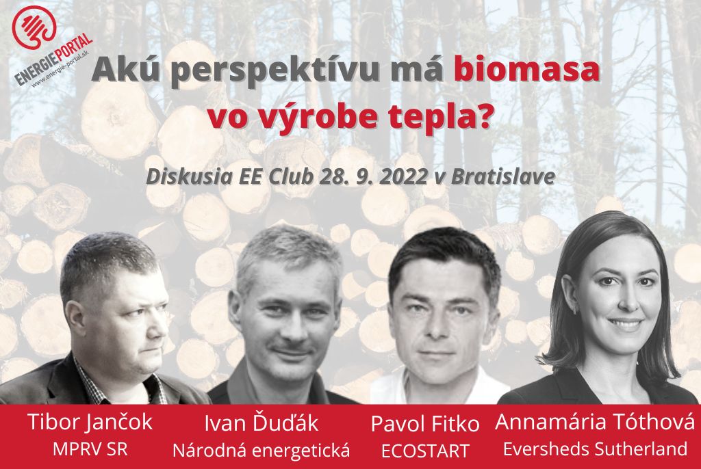 EE Club: Akú perspektívu má biomasa vo výrobe tepla? (Pozvánka na diskusiu)